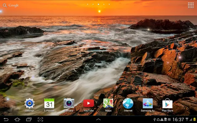 Beautiful Landscape Live Wallpaper android App screenshot 0