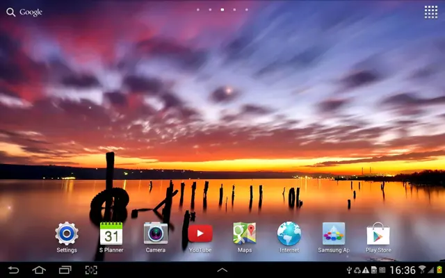 Beautiful Landscape Live Wallpaper android App screenshot 1